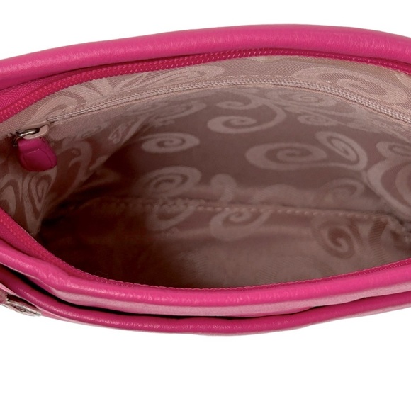 AUTHENTIC BRIGHTON COLLECTIBLES Crossbody purse BREAST CANCER AWARENESS Like new - Picture 12 of 14